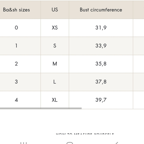 Ba&sh Tami Jumper Marine XS NWT - Picture 11 of 11